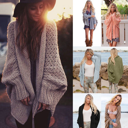 Dames cardigan en tricot douillet avec design ouvert Chic und Stil