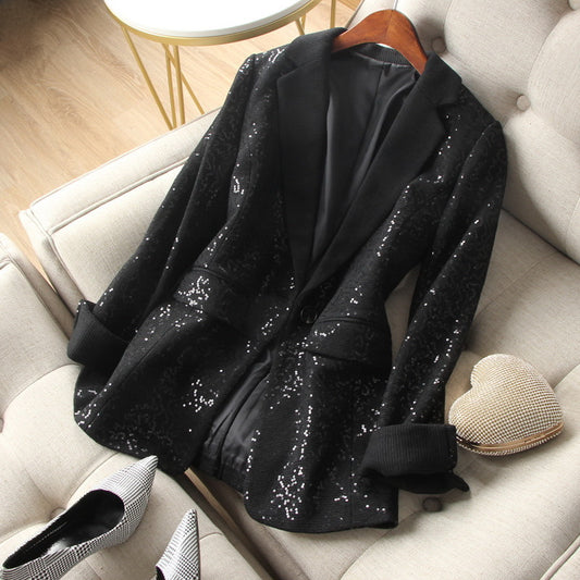 Blazer à sequins pour femmes Chic und Stil