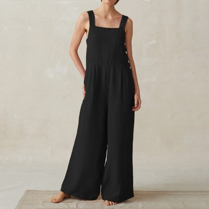 Salopette pour femmes à coupe ample en lin léger Chic und Stil