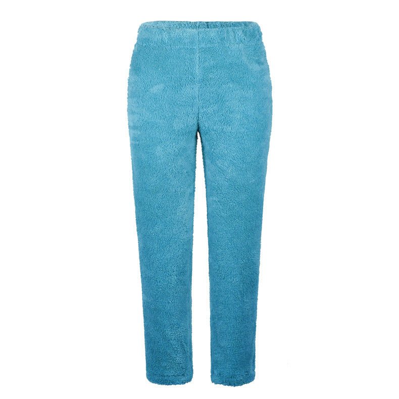 Ladies Soft Chic Fleece Relaxed Pants