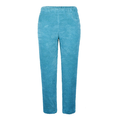 Ladies Soft Chic Fleece Relaxed Pants