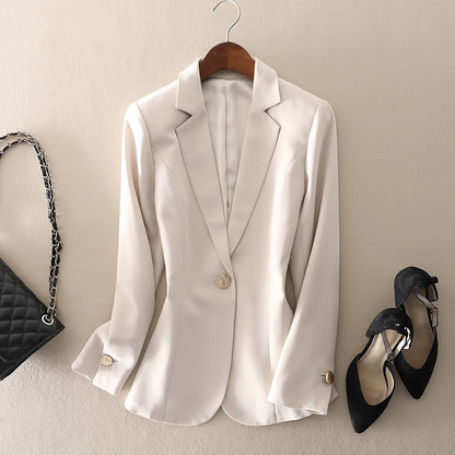 Blazer Femme Sur Mesure Avec Boutons Décoratifs Chic und Stil