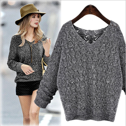 Pull en tricot léger pour femmes avec motif ajouré délicat Chic und Stil