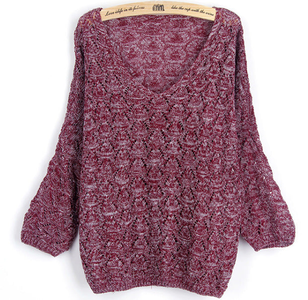 Pull en tricot léger pour femmes avec motif ajouré délicat Chic und Stil