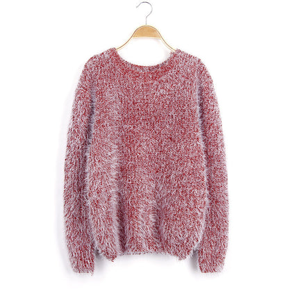 Dames Pull doux avec design structuré et col rond Chic und Stil