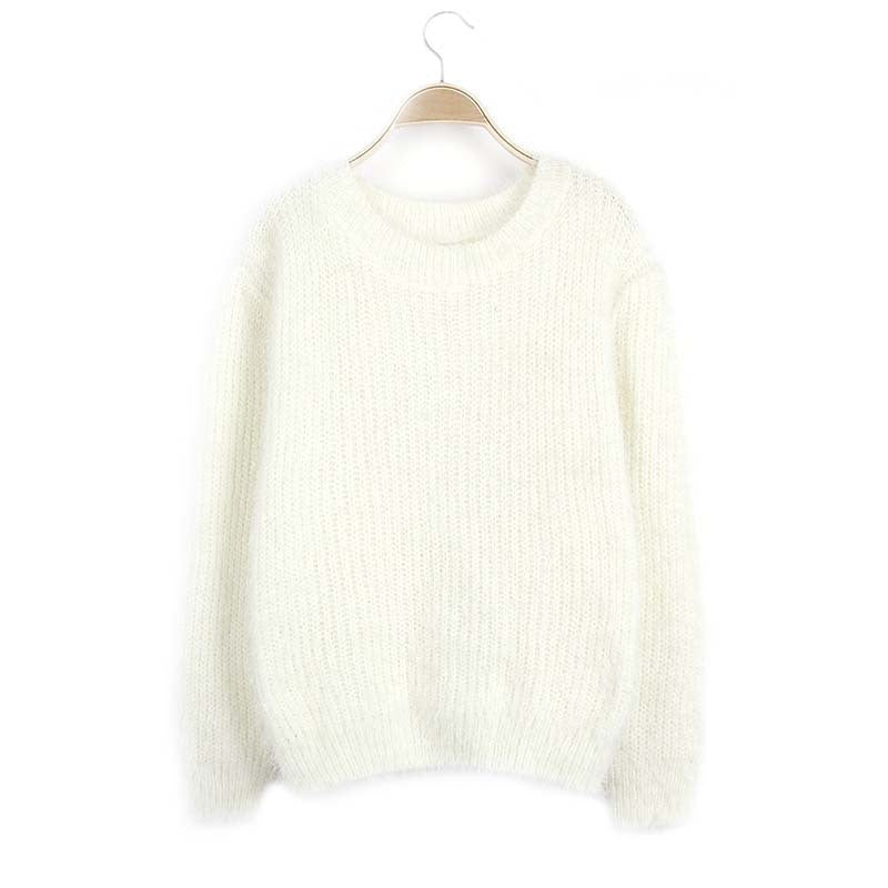 Dames Pull doux avec design structuré et col rond Chic und Stil