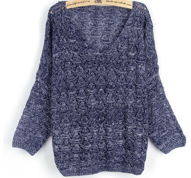 Pull en tricot léger pour femmes avec motif ajouré délicat Chic und Stil