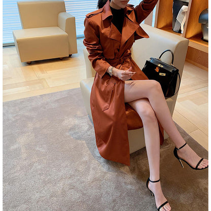 Manteau élégant pour femme avec ceinture Chic und Stil