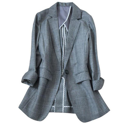Blazer d'affaires ajusté pour femmes Chic und Stil