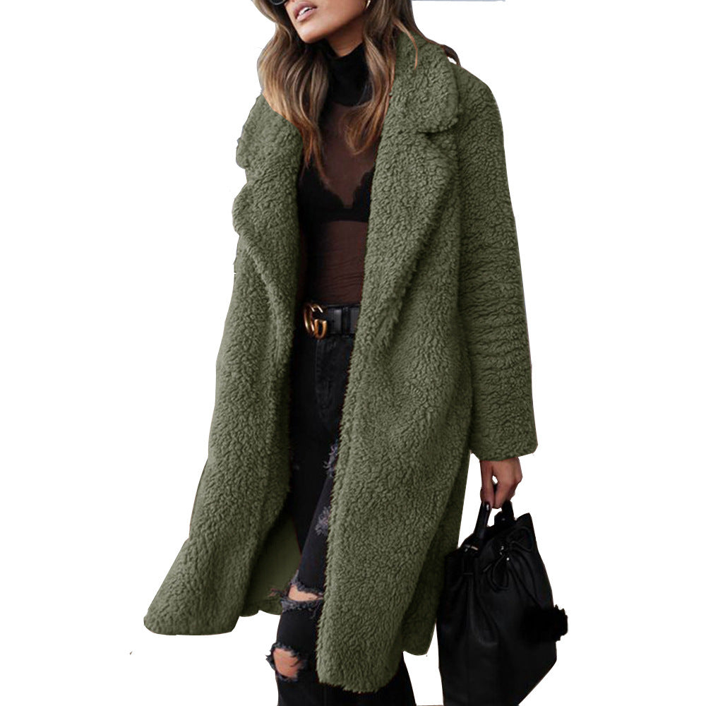 Ladies faux fur coat Chic and Style