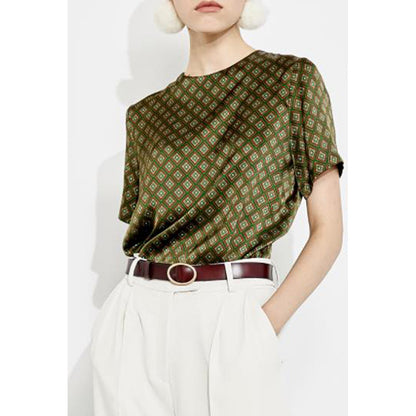 Blouse Imprimée Élégante Femme Chic und Stil