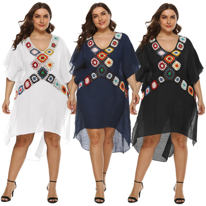 Dames Élégante Robe de Plage Kimono Chic und Stil