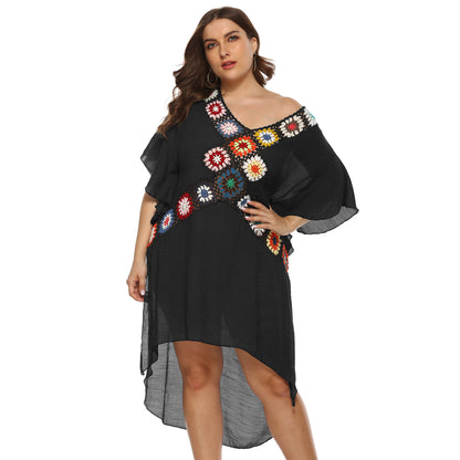 Dames Élégante Robe de Plage Kimono Chic und Stil