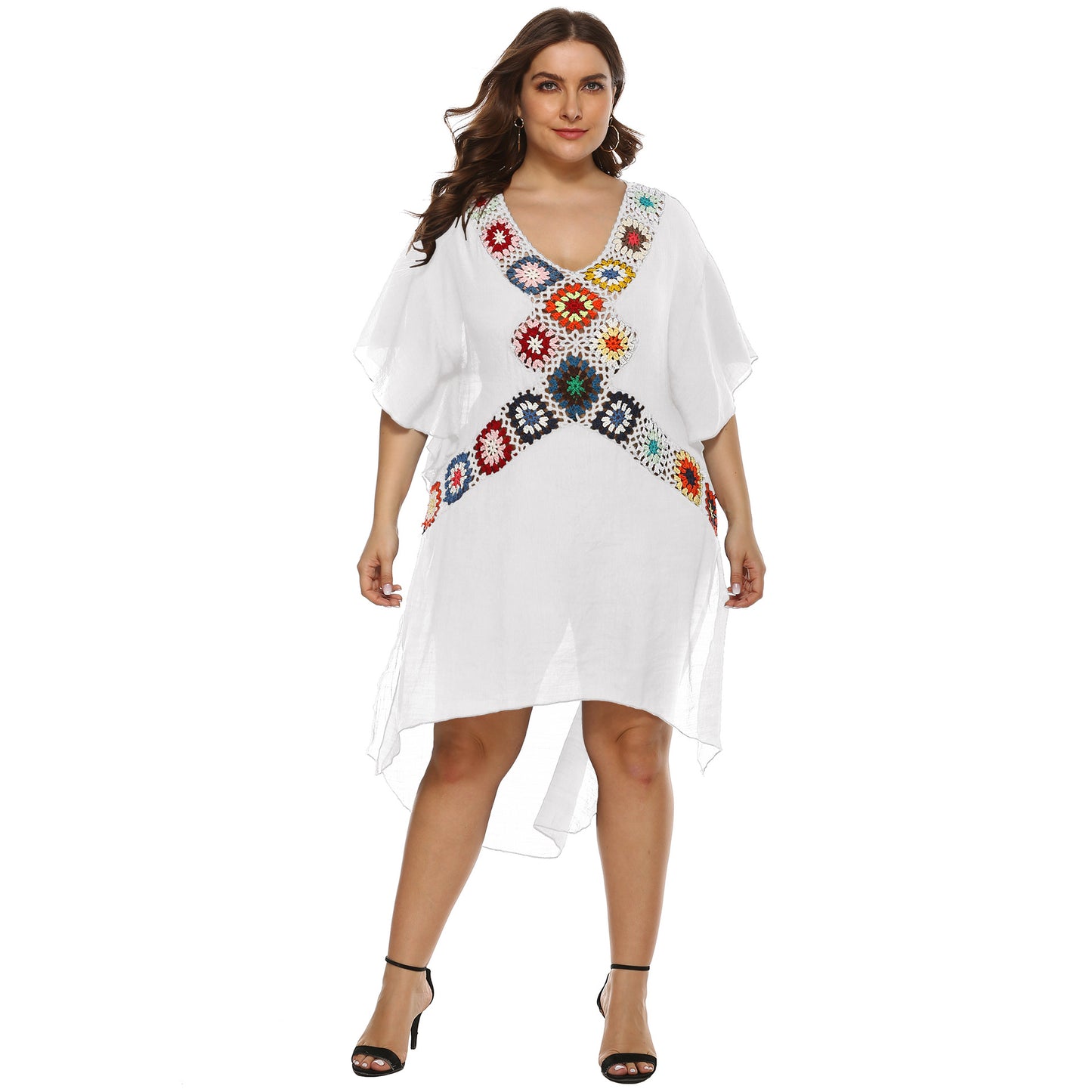 Dames Élégante Robe de Plage Kimono Chic und Stil