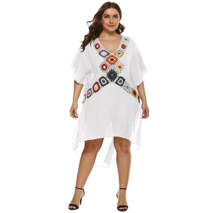 Dames Élégante Robe de Plage Kimono Chic und Stil