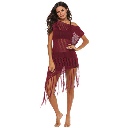 Robe à franges en crochet pour femmes Chic und Stil