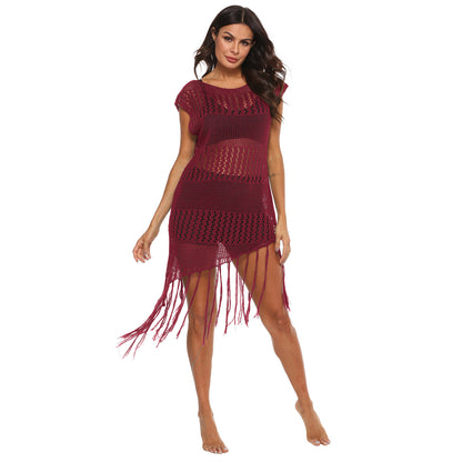 Robe à franges en crochet pour femmes Chic und Stil