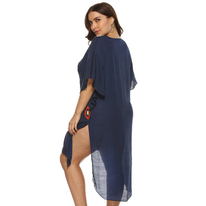 Dames Élégante Robe de Plage Kimono Chic und Stil