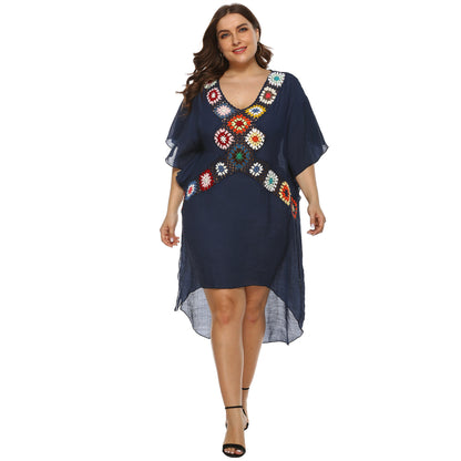 Dames Élégante Robe de Plage Kimono Chic und Stil
