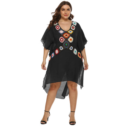 Dames Élégante Robe de Plage Kimono Chic und Stil