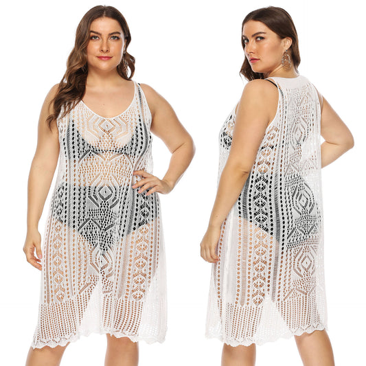 Robe de plage en crochet pour dames Chic und Stil 1750920243