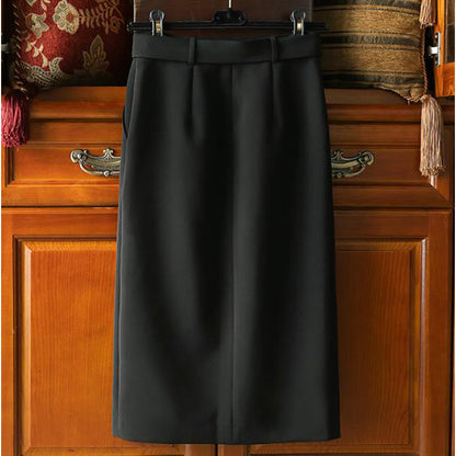 Jupe taille haute ajustée pour femme Chic und Stil
