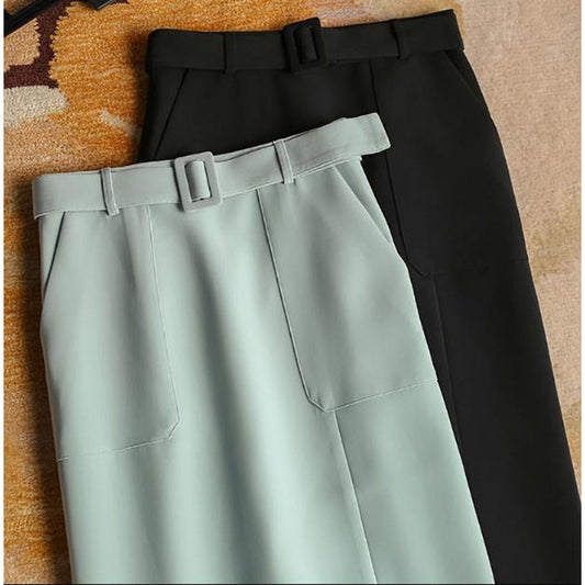 Jupe taille haute ajustée pour femme Chic und Stil