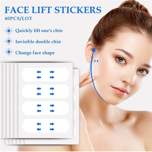 Chic und Stil | Face Lifting Tape For a delicate V-shaped face