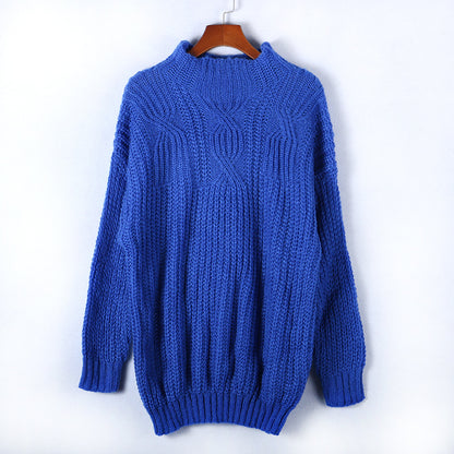Pull enroulé douillet pour femmes avec un design en torsades texturé et une coupe décontractée Chic und Stil