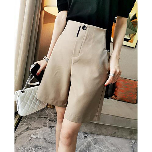Shorts taille haute ajustés pour femmes Chic und Stil