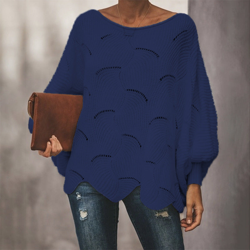 Pull en maille structuré pour dames avec un effet crochet aérien Chic und Stil