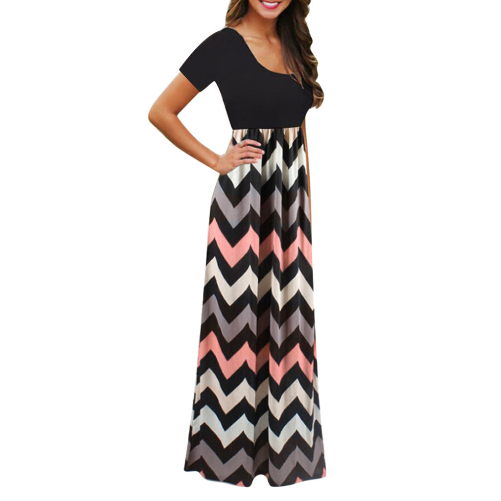 Robe maxi pour femme avec poches Chic und Stil
