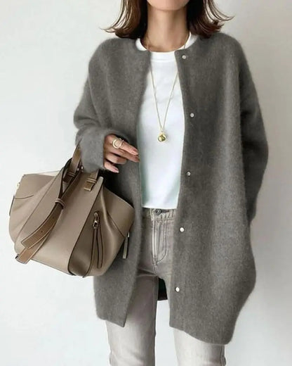 Chic und Stil | Cardigan with a casual elegant look - Pullover for everyday and the office