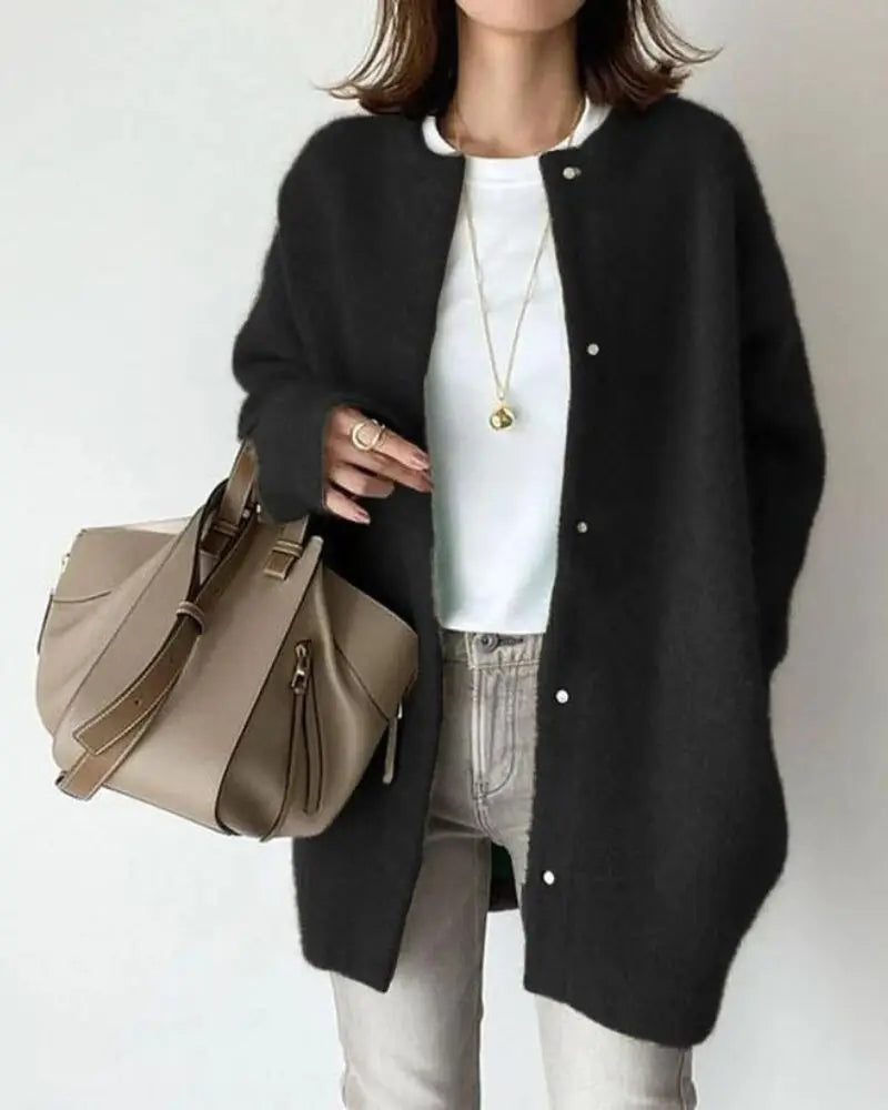 Chic und Stil | Cardigan with a casual elegant look - Pullover for everyday and the office