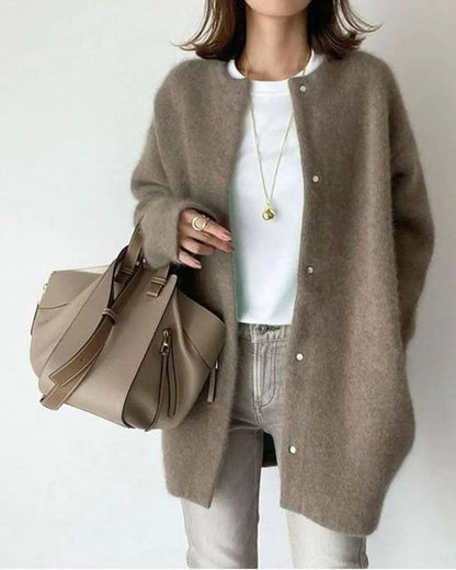 Chic und Stil | Cardigan with a casual elegant look - Pullover for everyday and the office