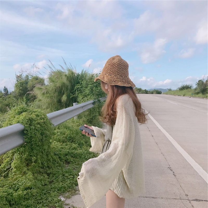 Robe rayée décontractée pour femmes avec haut élastique et jupe évasée Chic und Stil