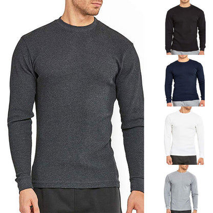 Chemise à manches longues pour hommes avec une structure en rib haut de gamme Chic und Stil