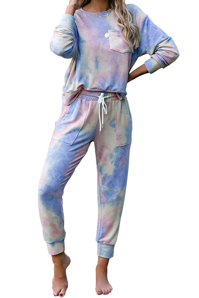 Robe décontractée confortable pour femme au design batik stylé Chic und Stil