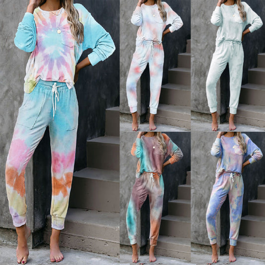 Robe décontractée confortable pour femme au design batik stylé Chic und Stil