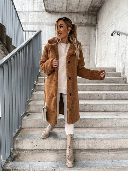 Chic und Stil | Plush Trench Coat