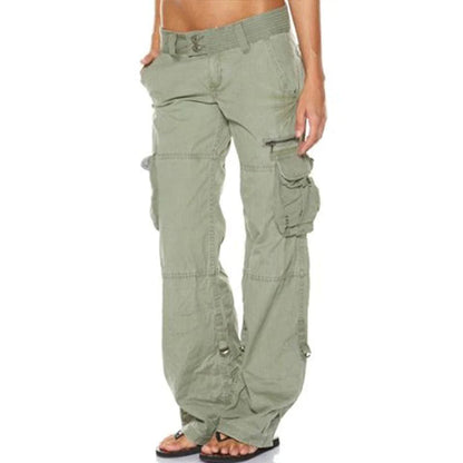 Chic und Stil | Women's Cargo Pants with Pockets