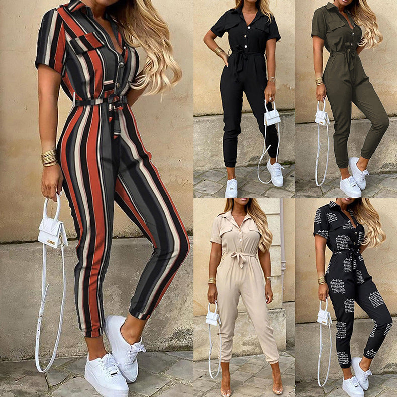 Chic and Stylish Women's Utility Jumpsuit