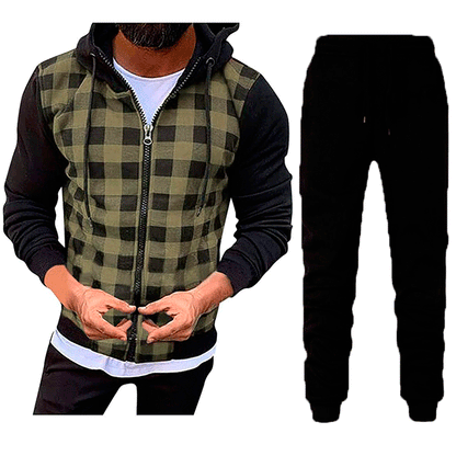 Veste et pantalon de jogging assortis pour hommes Chic und Stil
