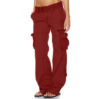 Chic und Stil | Women's Cargo Pants with Pockets