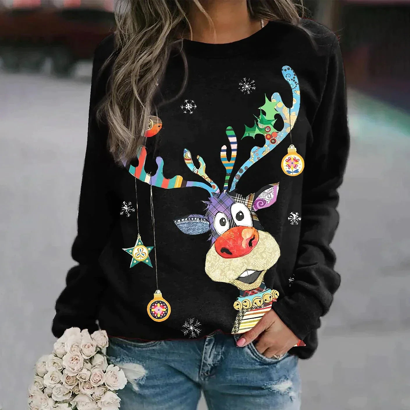 Chic und Stil - Pull de Noël douillet