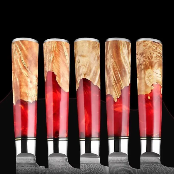 Couteau de Chef Exécutif Hector, Rouge - ChicUndStil