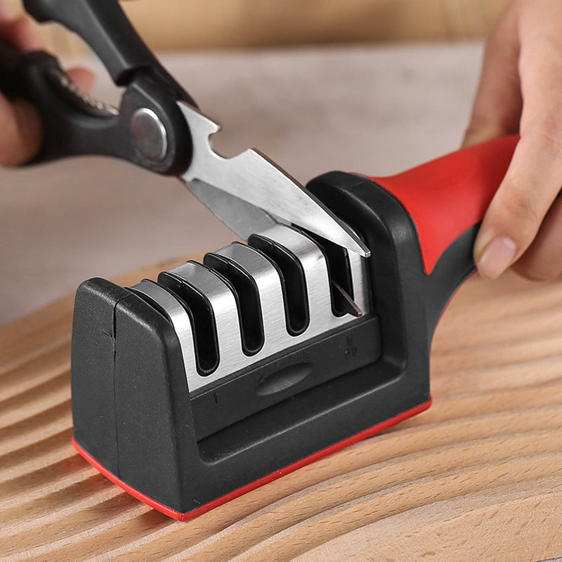 Aiguiseur de Couteaux Professionnel à 4 Étapes - ChicUndStil