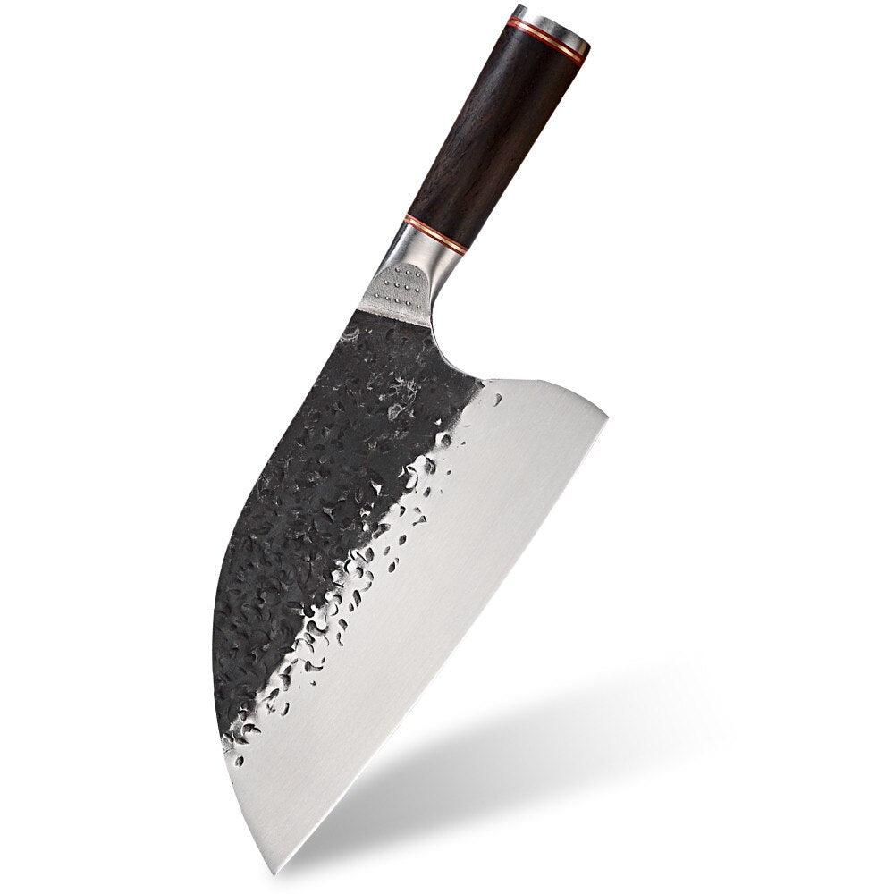 Couteau de Boucher Forgé à la Main - ChicUndStil