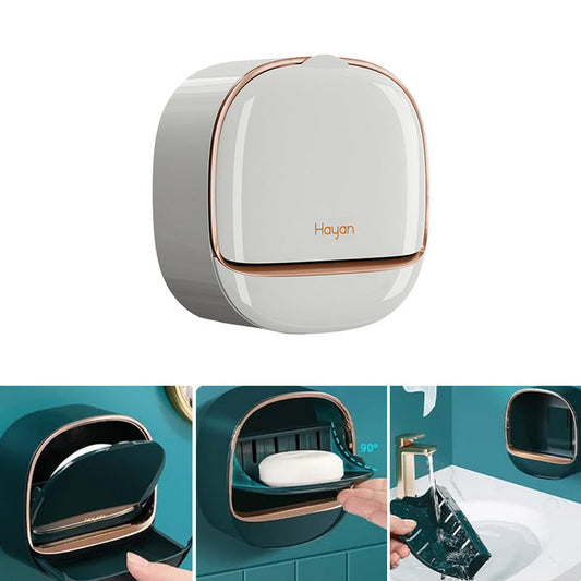 Chic and Style | Waterproof soap holder with drainage box