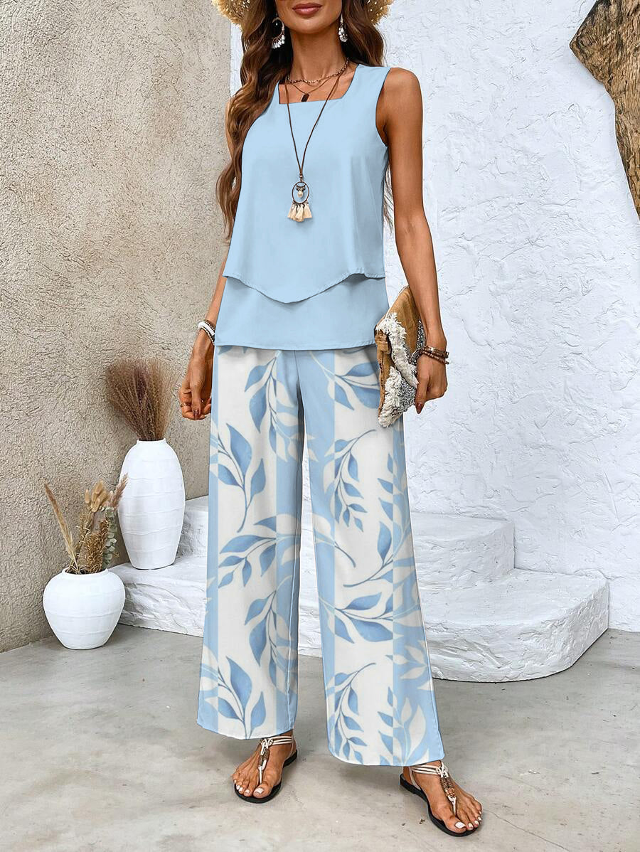 Chic und Stil | Elegant Two-Piece Summer Set